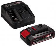 Комплект АКБ + Зарядний пристрій Einhell 18V 2Ah Power-X-Change 4512040